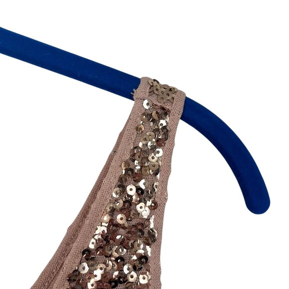 ✨ INC International Concepts Gold Sequin Dress – Size Medium ✨ - Picture 8 of 11